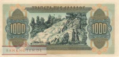 Griechenland - 1.000  Drachmai (#117b-1_UNC)