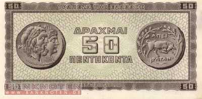 Griechenland - 50  Drachmai (#121a_UNC)