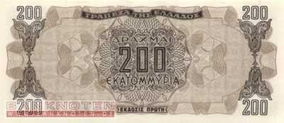 Griechenland - 200 Millionen Drachmai (#131a-2_UNC)