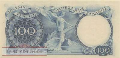 Griechenland - 100  Drachmai (#170a_UNC)