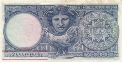 Greece - 20.000  Drachmai (#183a_VF)