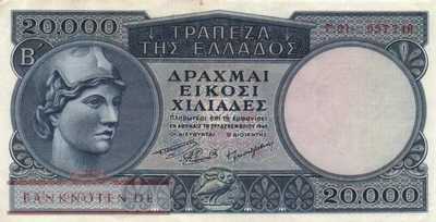 Greece - 20.000  Drachmai (#183a_VF)