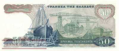 Greece - 50  Drachmai (#195a_UNC)