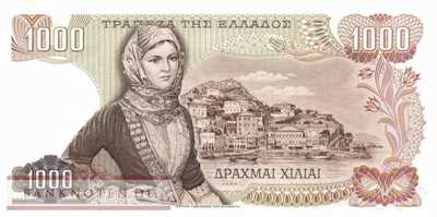 Greece - 1.000  Drachmai (#198b_UNC)