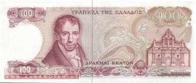 Griechenland - 100 Drachmai (#200a_UNC)