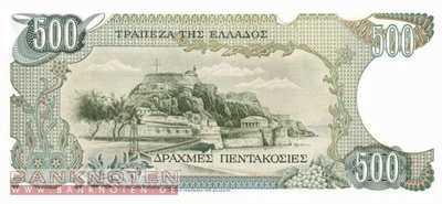Griechenland - 500  Drachmai (#201a_UNC)