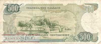Greece - 500  Drachmai (#201a_VG)