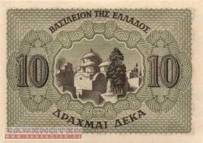 Griechenland - 10  Drachmai (#322_UNC)