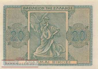 Griechenland - 20  Drachmai (#323_UNC)