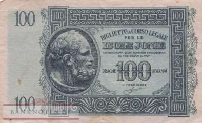 Griechenland - 100  Drachmai (#M15_F)