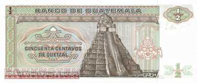 Guatemala - 1/2  Quetzal (#065-8301_UNC)