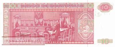Guatemala - 10  Quetzales (#068-87_UNC)