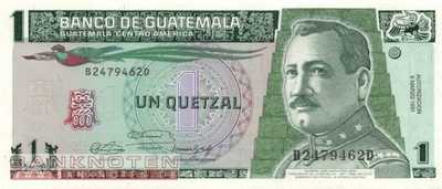 Guatemala - 1  Quetzal (#073b_UNC)