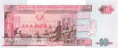 Guatemala - 10  Quetzales (#075b-U1_UNC)