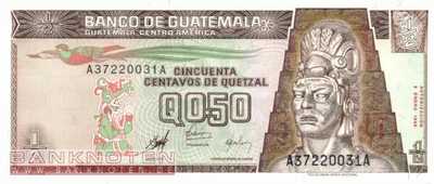 Guatemala - 1/2  Quetzal (#098_UNC)