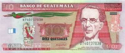 Guatemala - 10  Quetzales (#117_UNC)