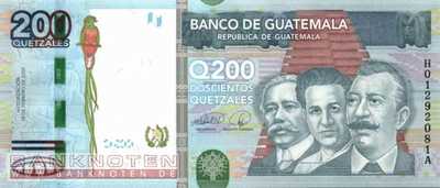 Guatemala - 200  Quetzales (#120a_UNC)
