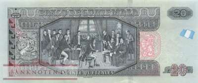 Guatemala - 20  Quetzales - Replacement (#124iR_UNC)