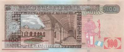 Guatemala - 100  Quetzales (#126o_UNC)