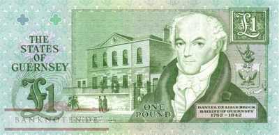 Guernsey - 1  Pound (#052d_UNC)