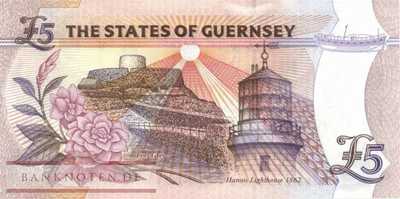 Guernsey - 5  Pounds (#056c_UNC)
