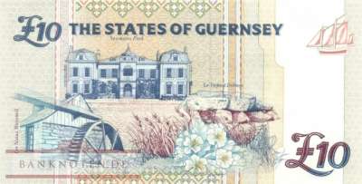 Guernsey - 10  Pounds (#057a_UNC)