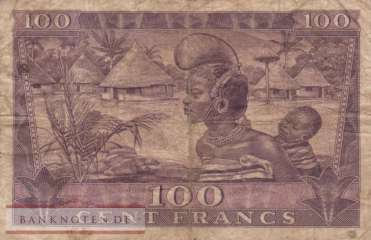 Guinea - 100  Francs (#007_F)