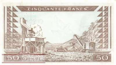 Guinea - 50  Francs (#012a_AU)