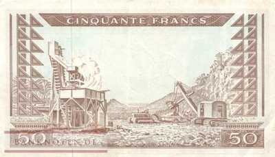 Guinea - 50  Francs (#012a_F)