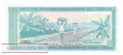 Guinea - 5  Sylis (#022a_UNC)