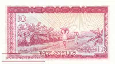 Guinea - 10  Sylis (#023a_UNC)