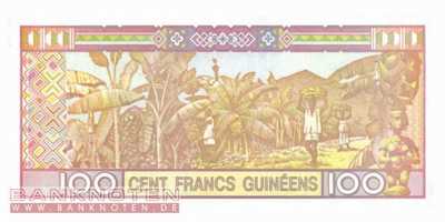 Guinea - 100  Francs Guinéens (#035a-2_UNC)