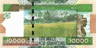 Guinea - 10.000  Francs Guinéens - 50 Jahre BCRG (#045_UNC)