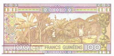 Guinea - 100  Francs Guinéens (#046A_UNC)