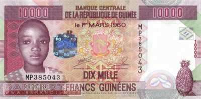 Guinea - 10.000  Francs Guinéens (#046_UNC)