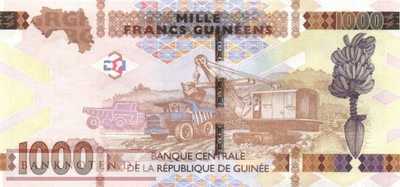 Guinea - 1.000  Francs Guinéens (#048b_UNC)