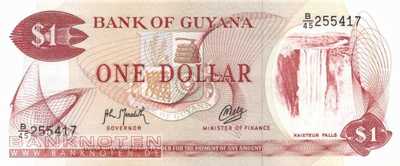 Guyana - 1  Dollar (#021g-U9_UNC)