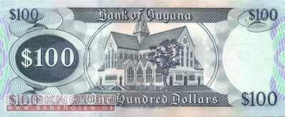Guyana - 100  Dollars (#031-U12_UNC)