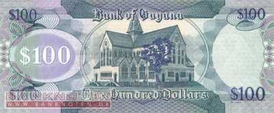 Guyana - 100  Dollars (#036a_UNC)