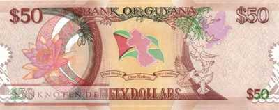 Guyana - 50  Dollars (#041_UNC)