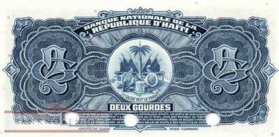 Haiti - 2  Gourdes - SPECIMEN (#201S_UNC)