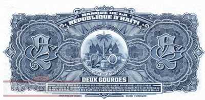 Haiti - 2  Gourdes - Tyvek (#231A_UNC)