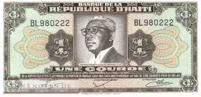 Haiti - 1  Gourde (#239_UNC)