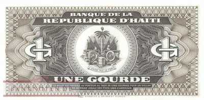 Haiti - 1  Gourde (#245a_UNC)