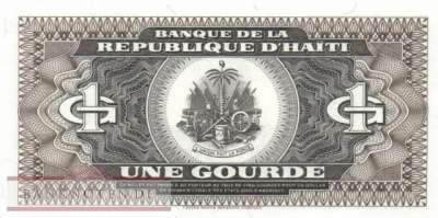 Haiti - 1  Gourde (#253a-1_UNC)