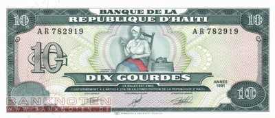 Haiti - 10  Gourdes (#256a-91_UNC)