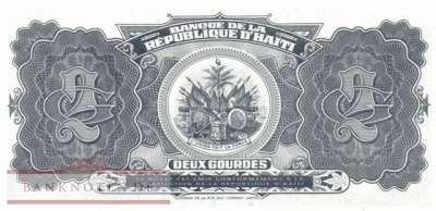 Haiti - 2  Gourdes (#260a-1_UNC)