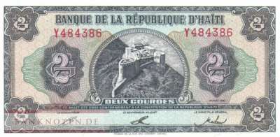Haiti - 2  Gourdes (#260a-1_UNC)