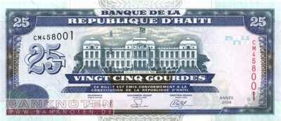 Haiti - 25 Gourdes (#266c_UNC)