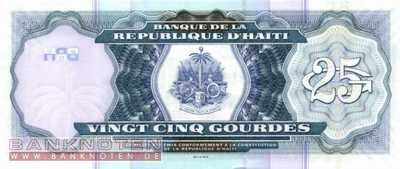 Haiti - 25  Gourdes (#266d_UNC)